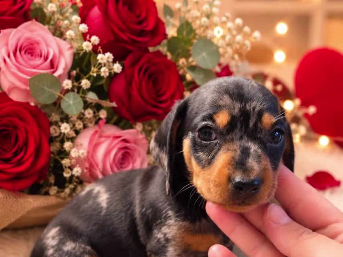 Chocolate Dachshund Puppies